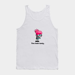 You Look Tasty... Girl Zombie T-Shirt Tank Top